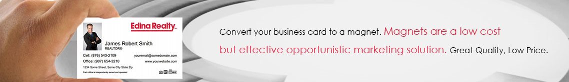 Edina Realty Inc Business Card Magnets