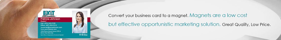 Exit Realty Business Card Magnets