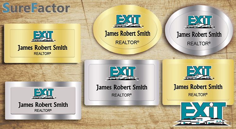 Exit Realty Name Badges