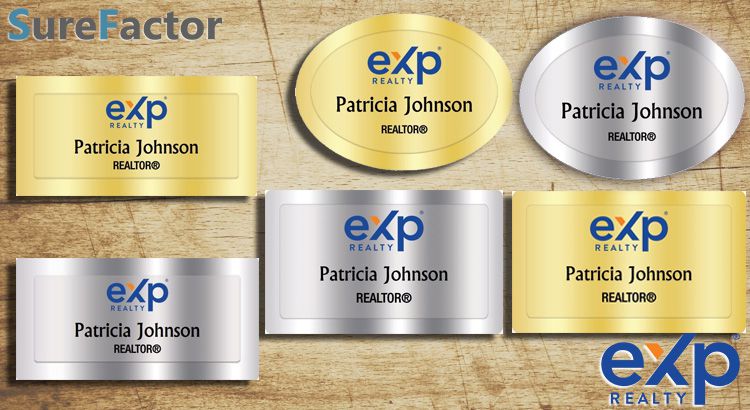 Exp Realty Name Badges