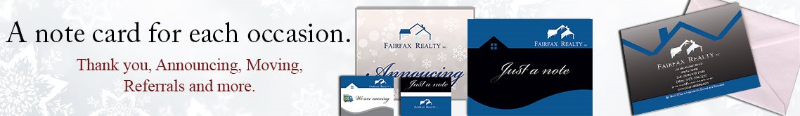 Fairfax Realty Inc Note Cards