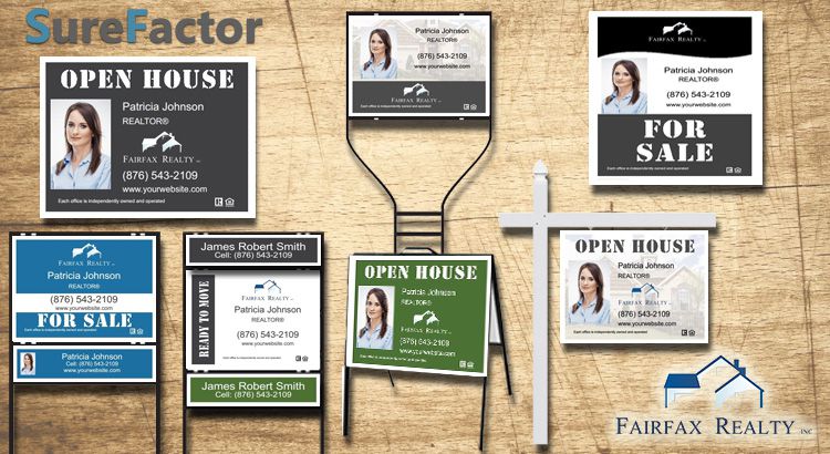 Fairfax Realty Real Estate Signs