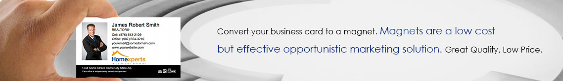 Homeexperts Canada Business Card Magnets