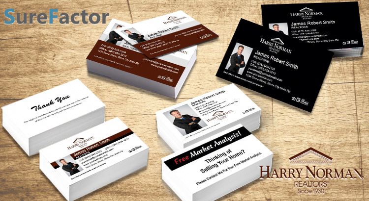 Harry Norman Realtors Business Cards
