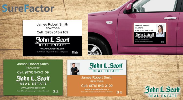 John L Scott Car Magnets