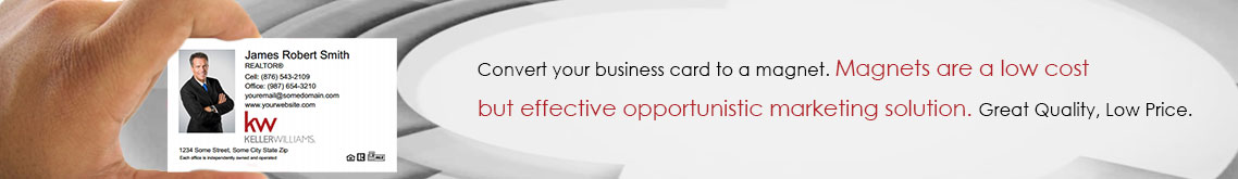 Keller Williams Canada Business Card Magnets