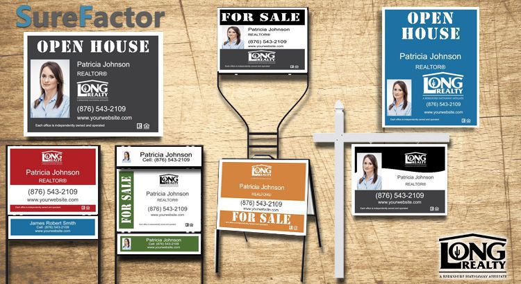 Long Realty Real Estate Signs