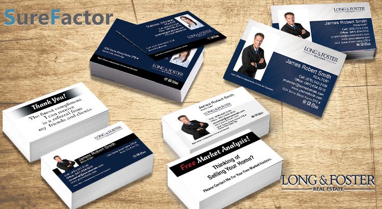 Long and Foster Business Cards