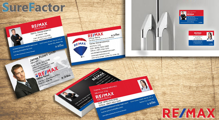 REMAX Business Card Magnets