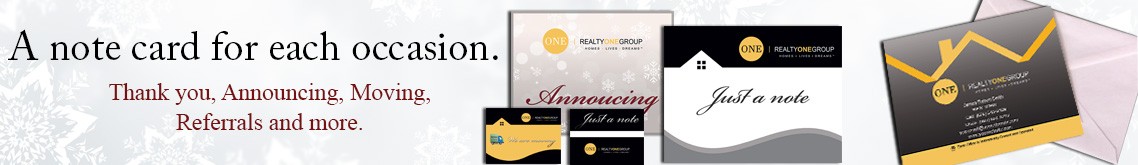 Realty One Group Inc Note Cards