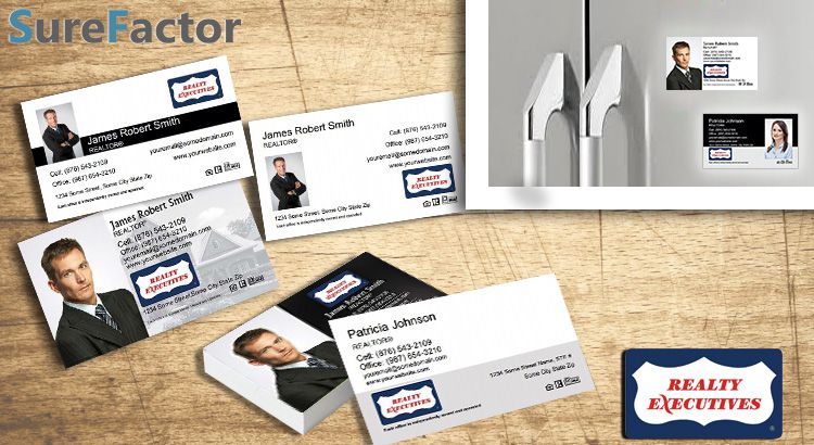 Realty Executives Business Card Magnets