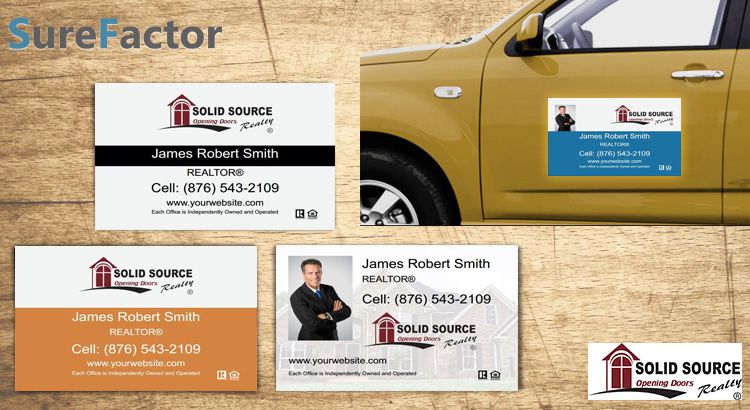 Solid Source Realty Car Magnets