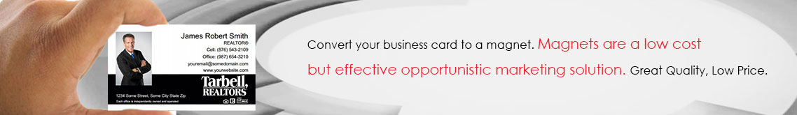 Tarbell Realtors Business Card Magnets