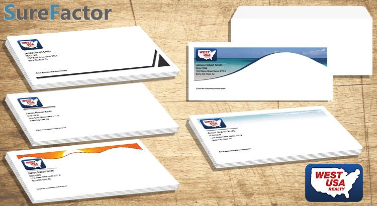 West Usa Realty Envelopes